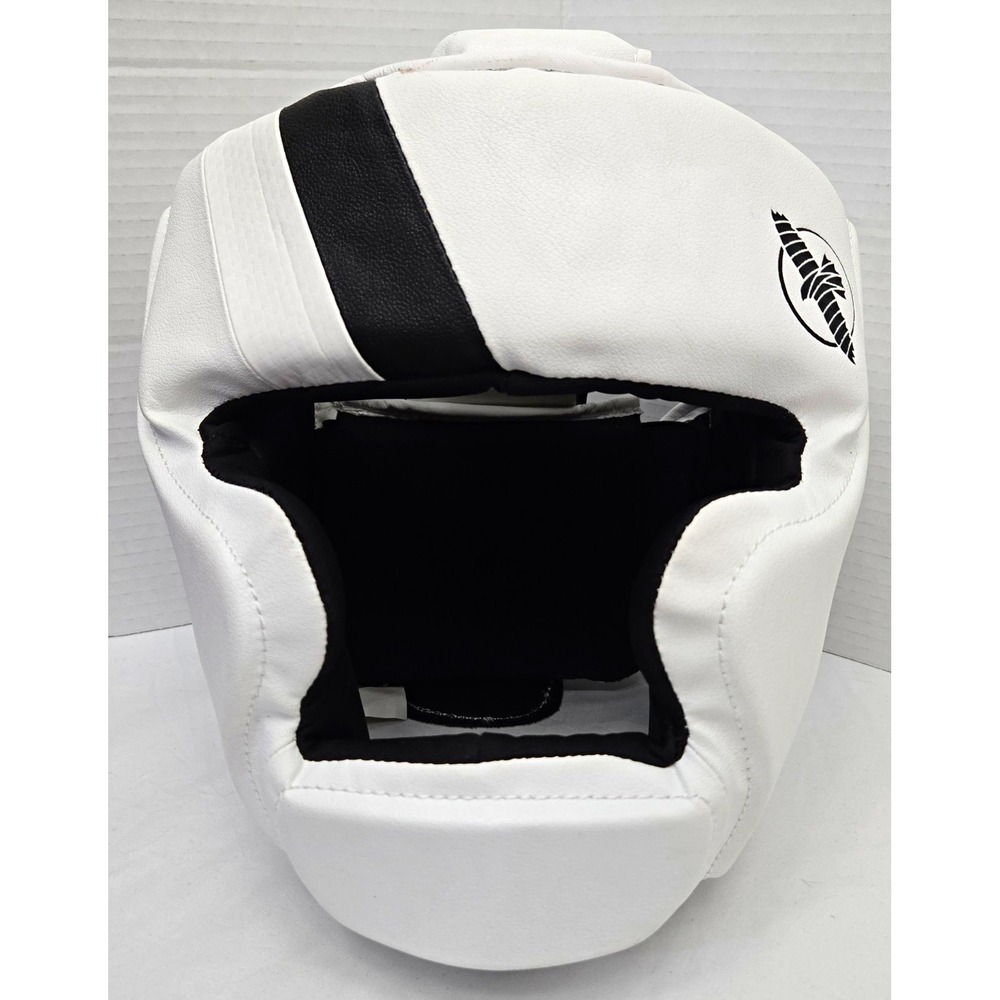 Hayabusa T3 Boxing & MMA Headgear - White/Black - Size Large/XL - Good Condition